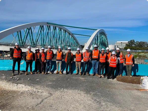 BG&E team on site visit