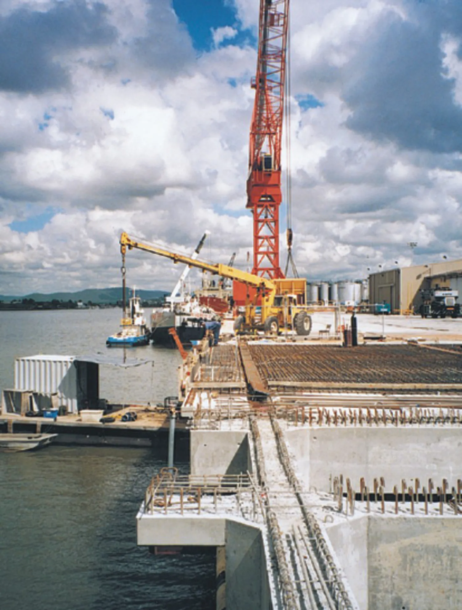 Refurbishment of No. 2 Berth Maritime Wharf Section A